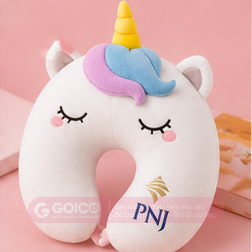 Gối Tựa Cổ Quà Tặng In Nhận Diện Thương Hiệu