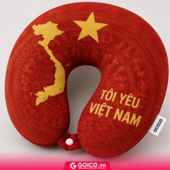 May gối chứ U in họa tiết theo yêu cầu