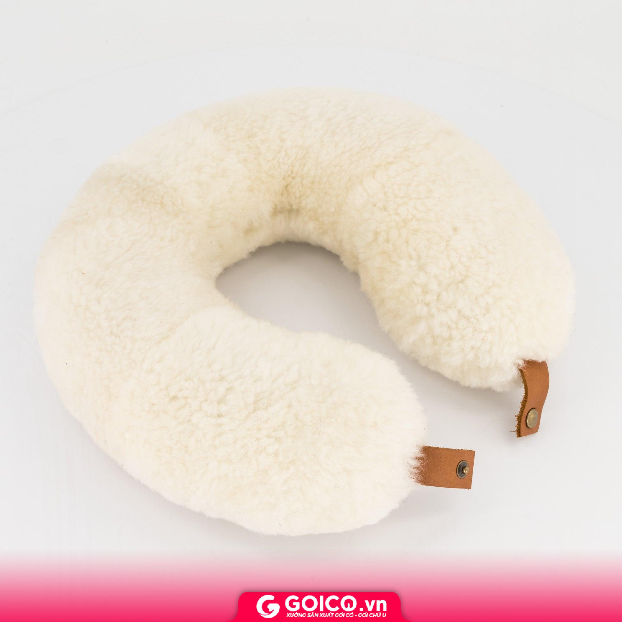 Sheepskin Travel Neck Pillow
 – Karoo Baba