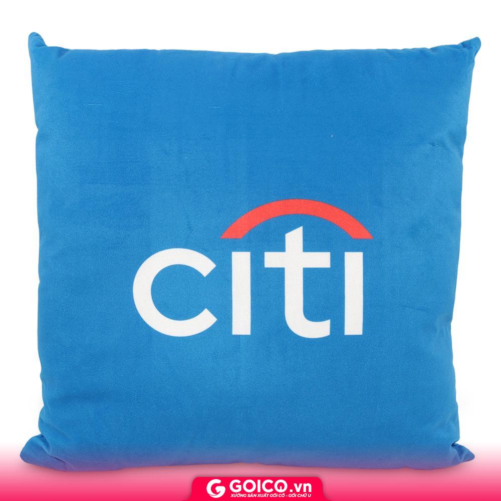 Dự Án Gối Quà Tặng Ngân Hàng 4 Customised Customise Square Cushion With Logo Print Singapore