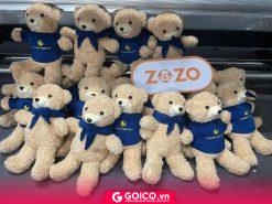 Sản xuất gấu bông quà tặng in logo công ty